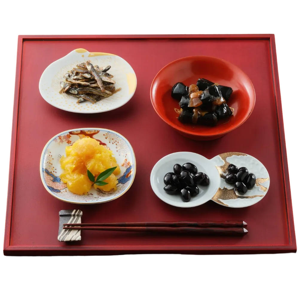 北前亭の福よせお盆のせ(切り抜き)